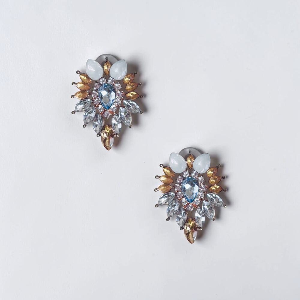 Elegant Crystal Night Out Stud Earring